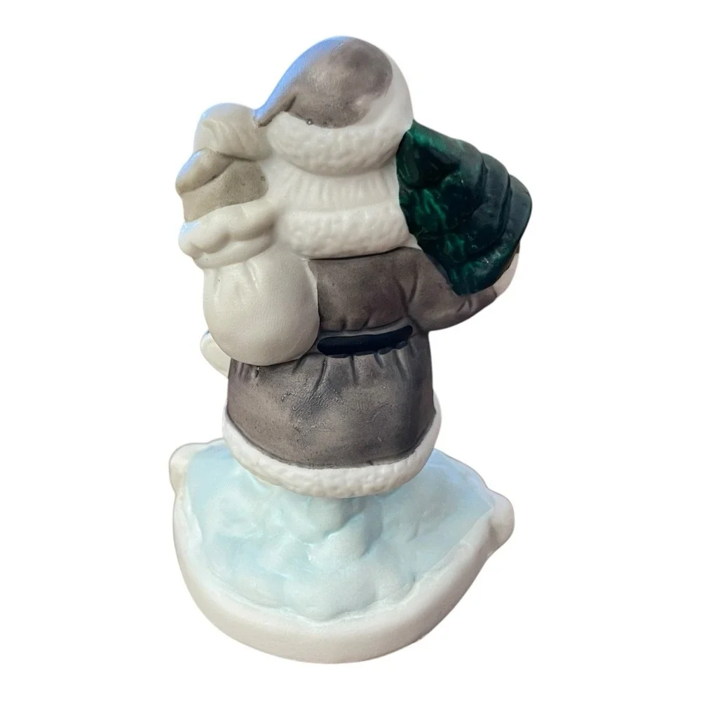 The Contemporary Santa 1920 Santa Through‎ The Years Porcelain Figure